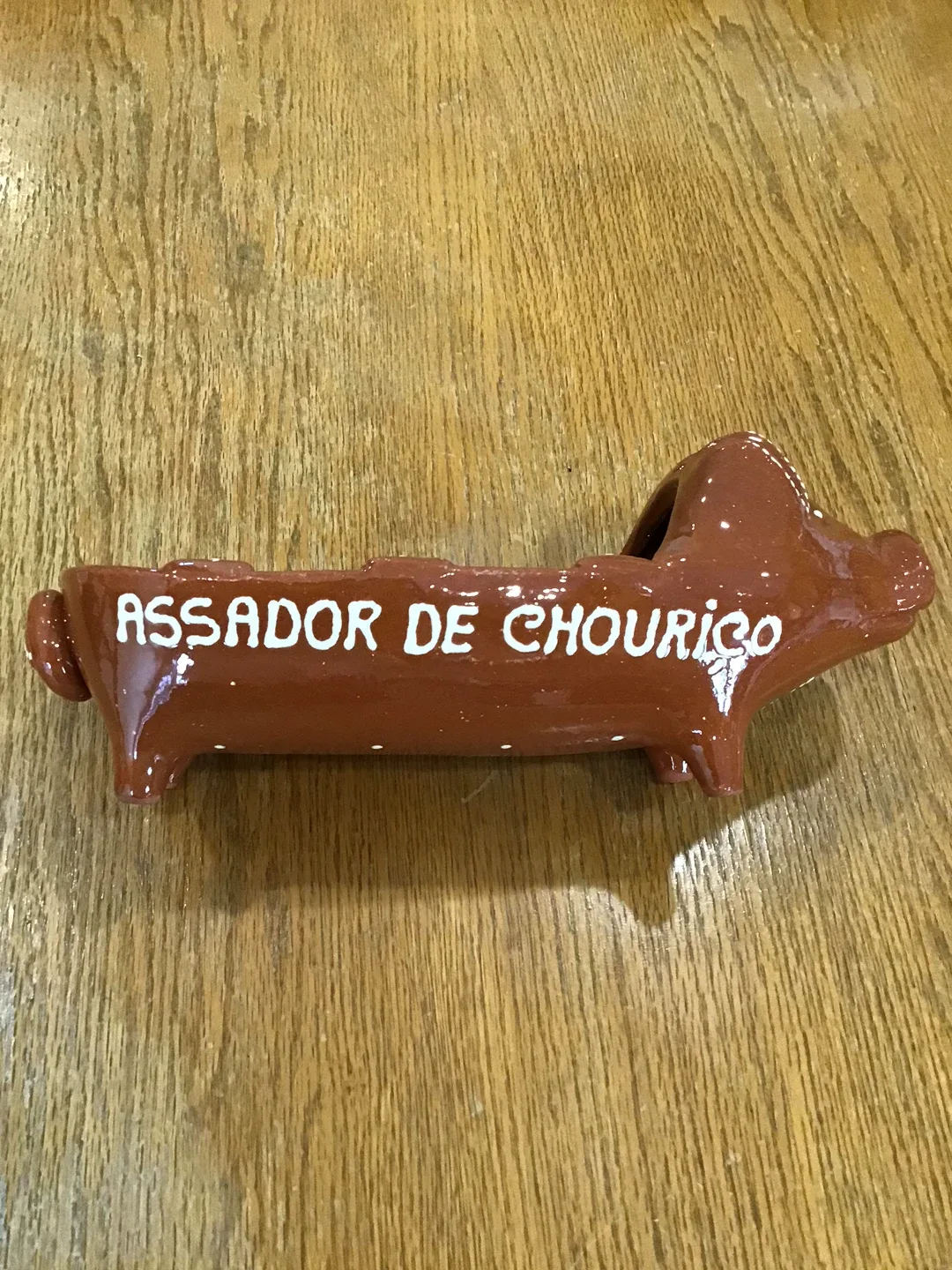 Assador de Chouriço - Pig Shaped Chorizo Roaster image indicator(3)