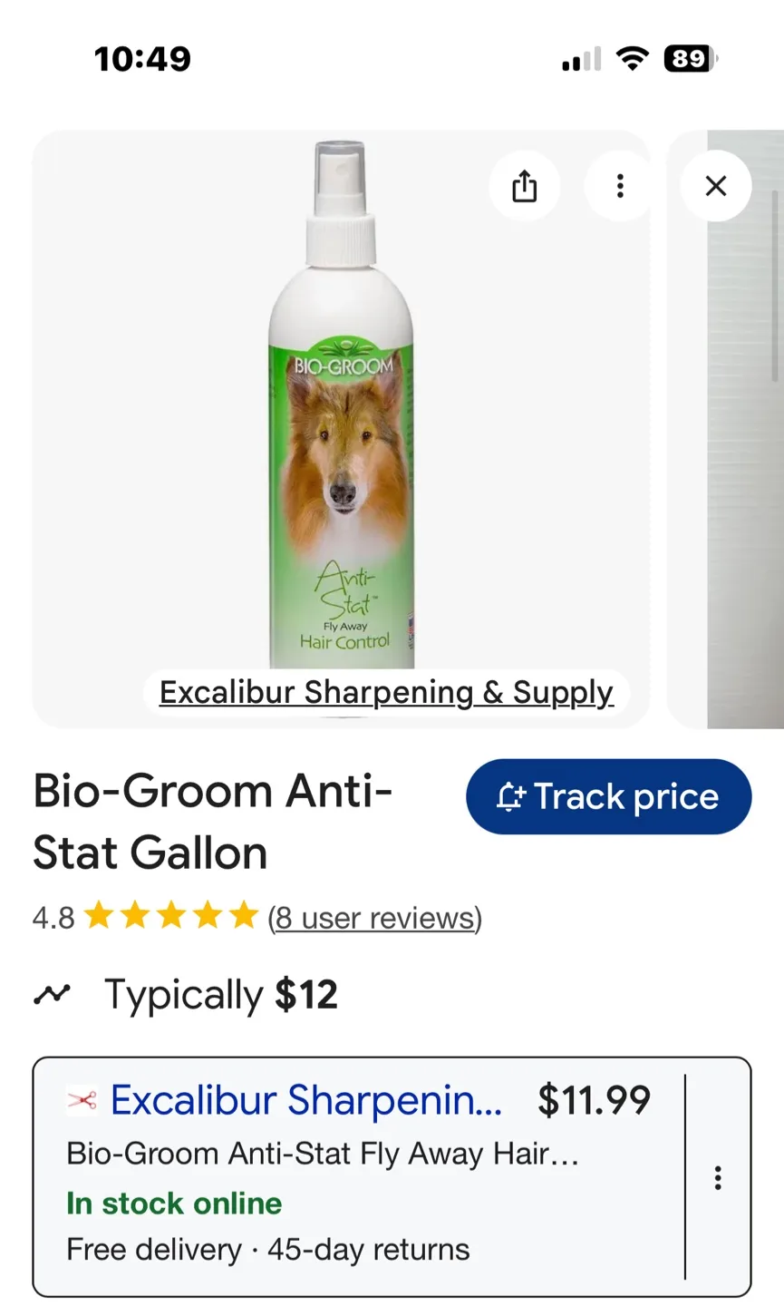 Bio-Groom Anti-Stat & Burt's Bees Detangling Spray image indicator(4)