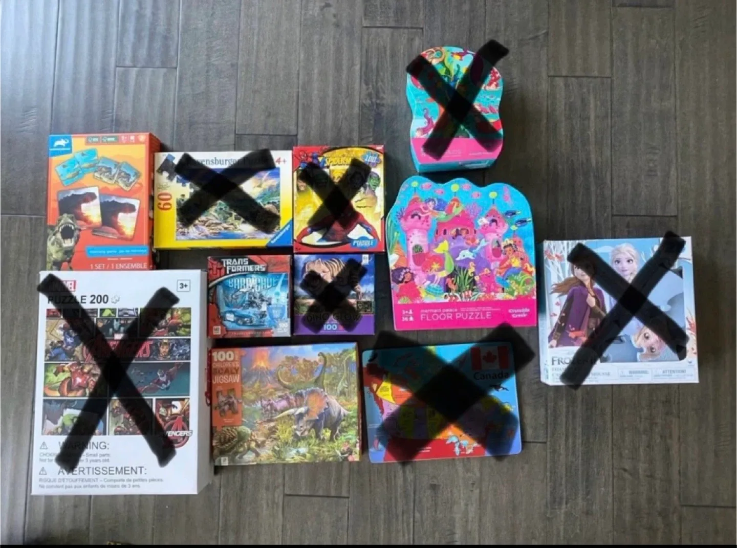 Kids Jigsaw Puzzles Girls Boys 3-6 thumbnail