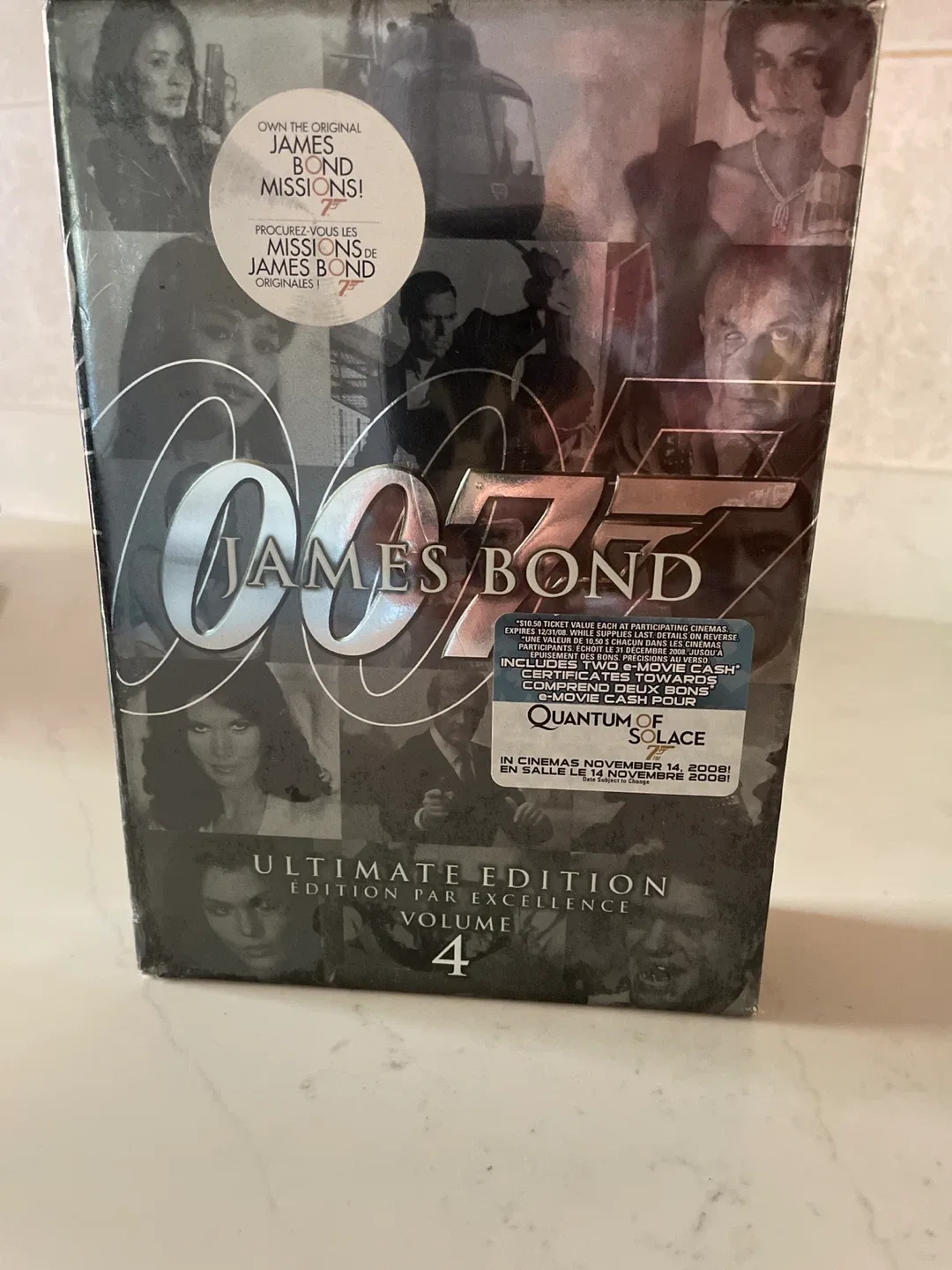 James Bond 007 Ultimate Edition Vol. 4 DVD Set thumbnail