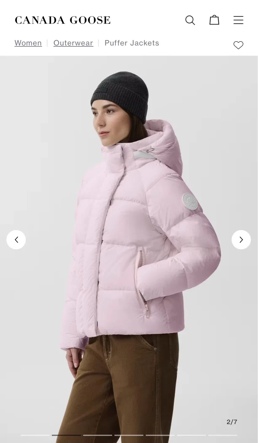 Canada Goose Junction Parka - Sunset Pink thumbnail