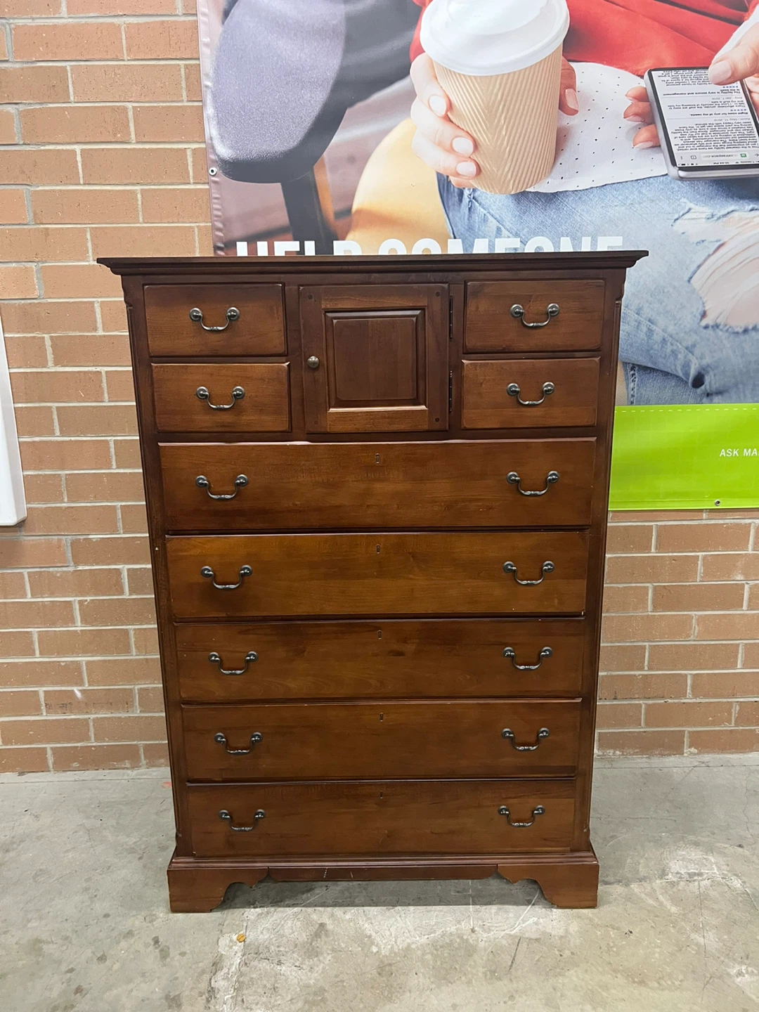 Tallboy Wooden Chest of Drawers