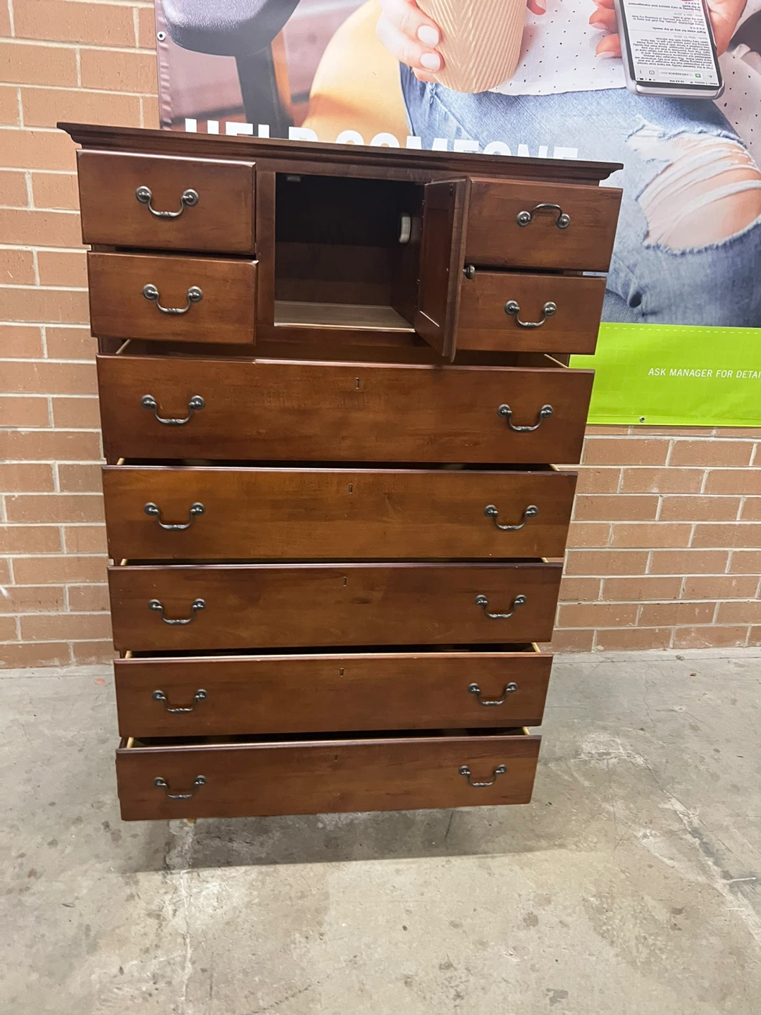 Tallboy Wooden Chest of Drawers - photo 4