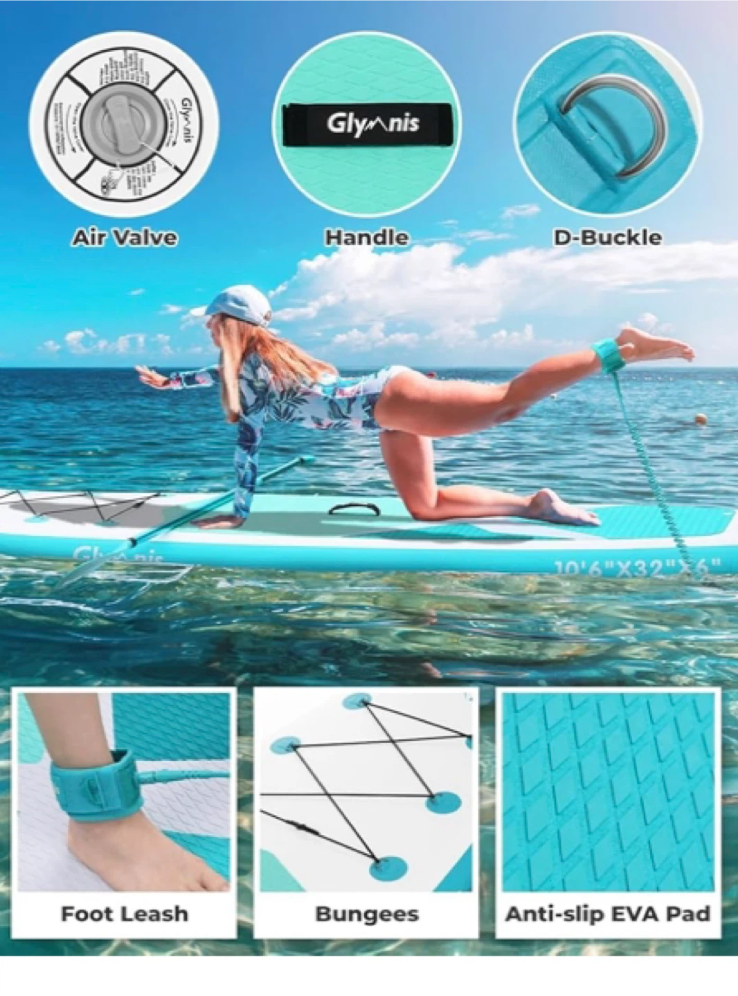 Glynis Inflatable Stand Up Paddle Board - New - photo 3