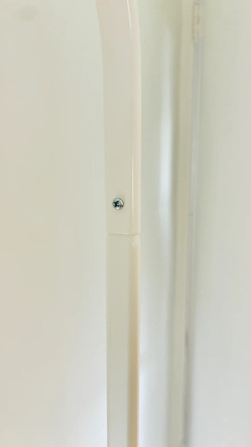 IKEA Mulig White Metal Clothing Rack image indicator(3)