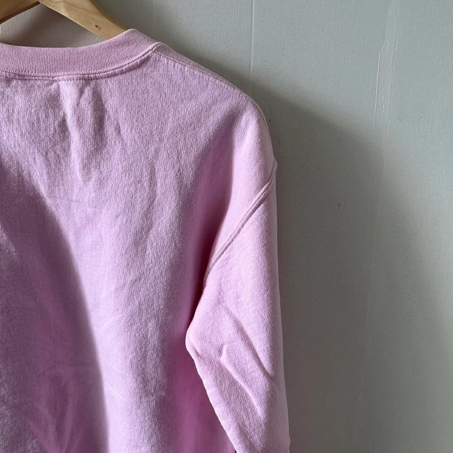 Pink crewneck sweatshirt with "Georgian Bay" graphic image indicator(6)