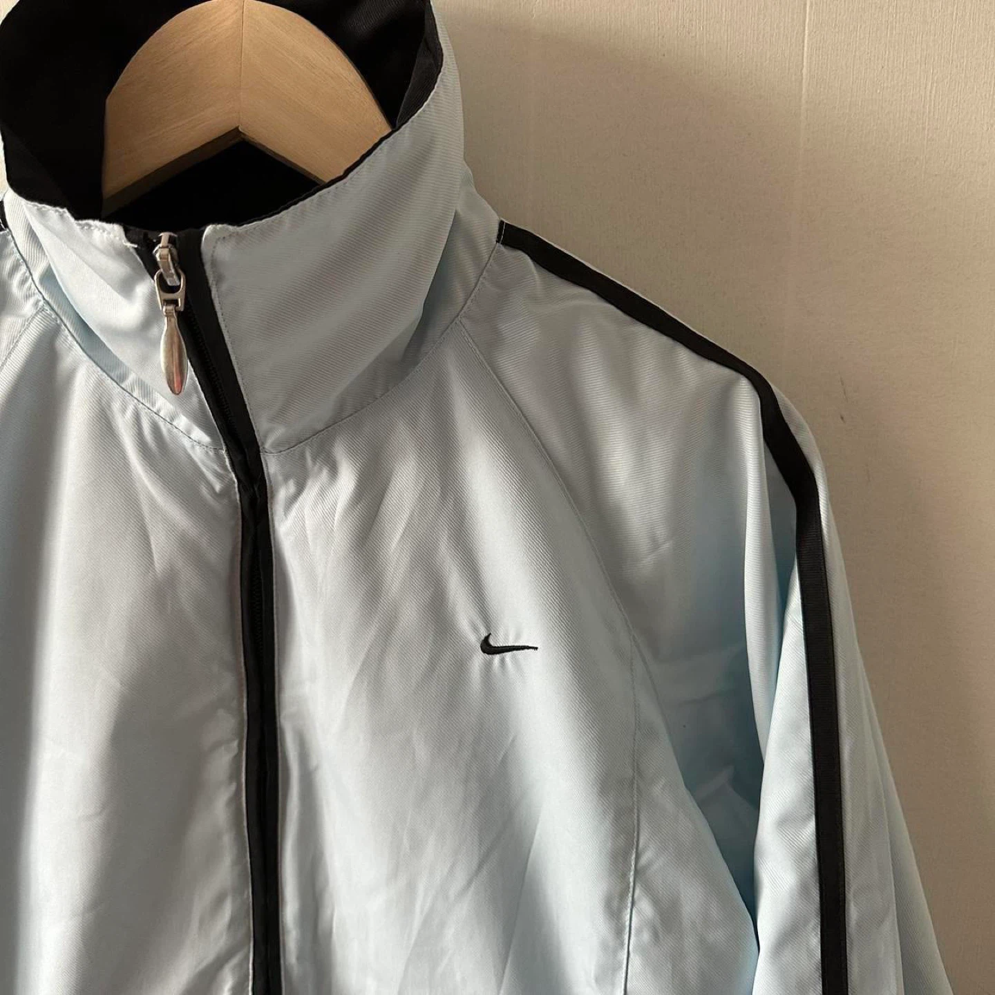 Nike blue windbreaker jacket - photo 3