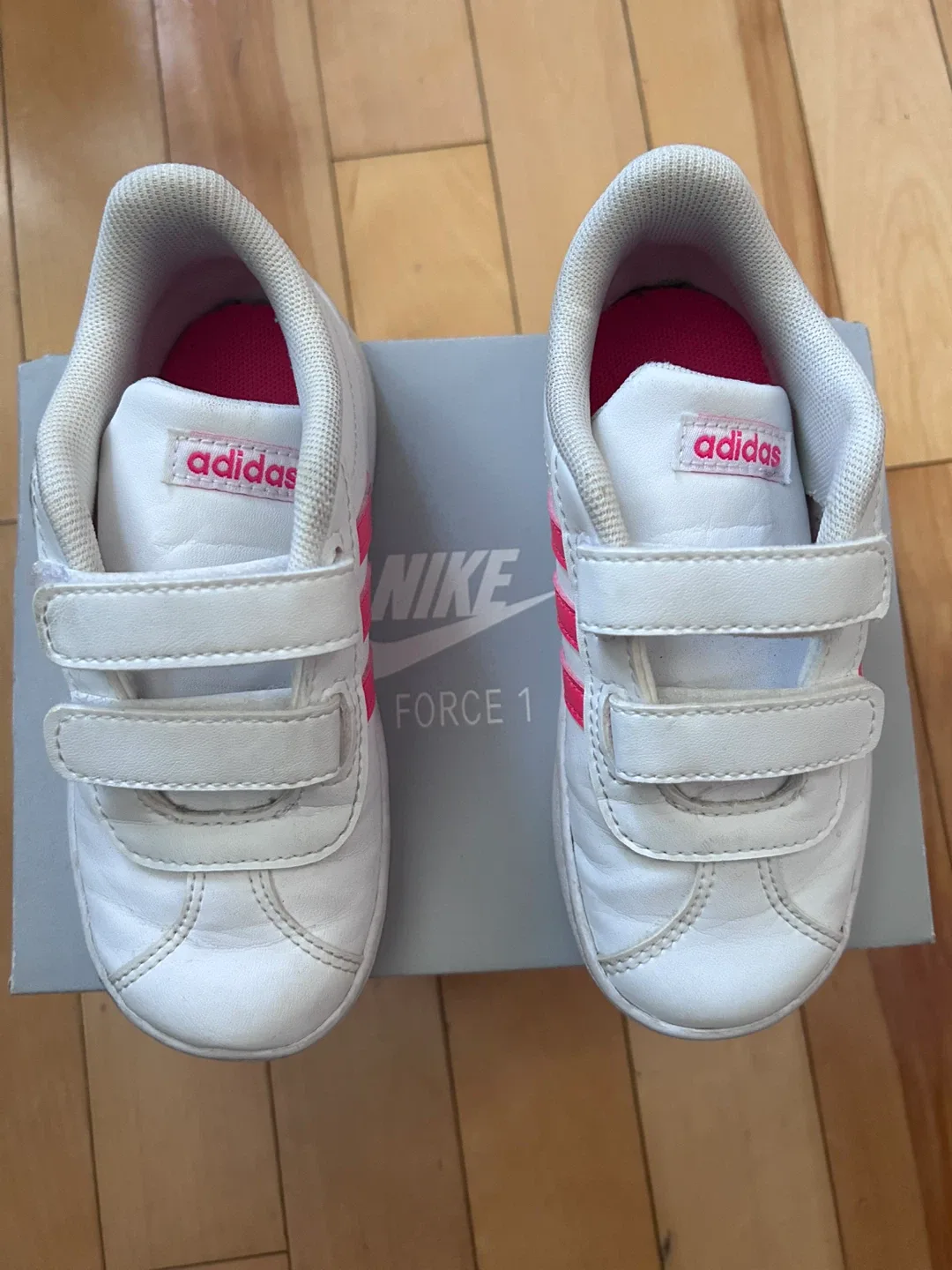 Adidas Court 2.0 Toddler Shoes - Size 9K thumbnail