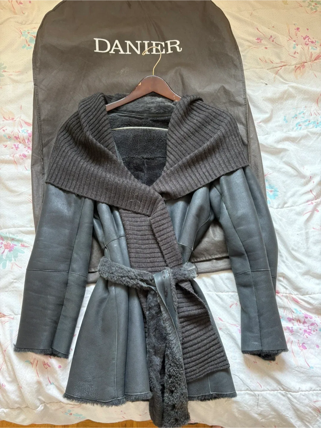 Danier Leather & Knit Coat thumbnail