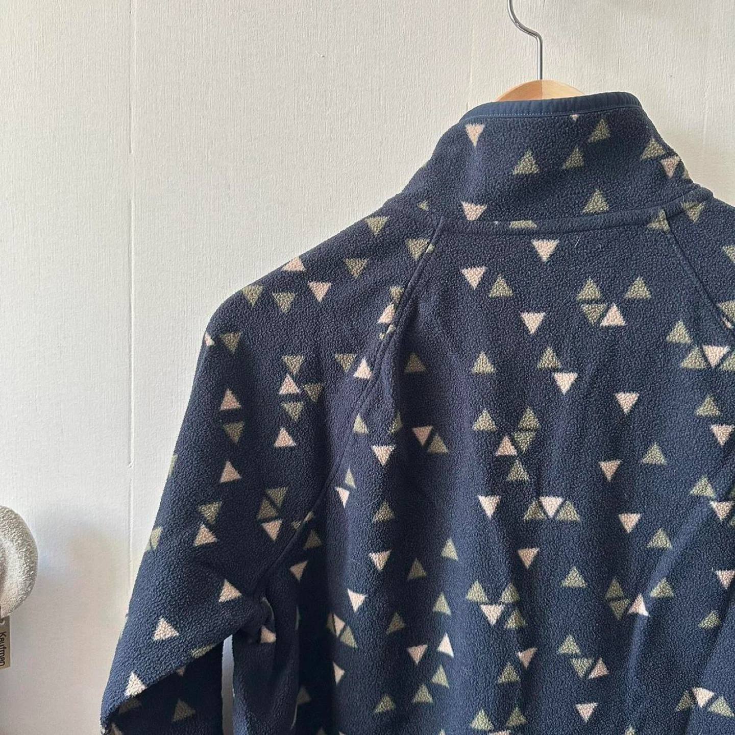 The North Face navy patterned fleece jacket - photo 3