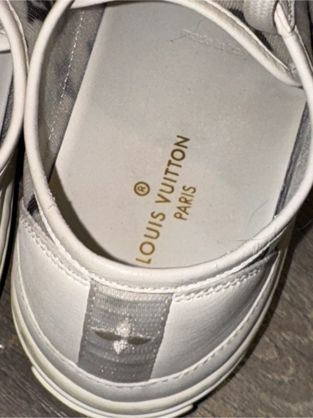 Louis Vuitton White Mesh Sneakers (Authentic!) - photo 3