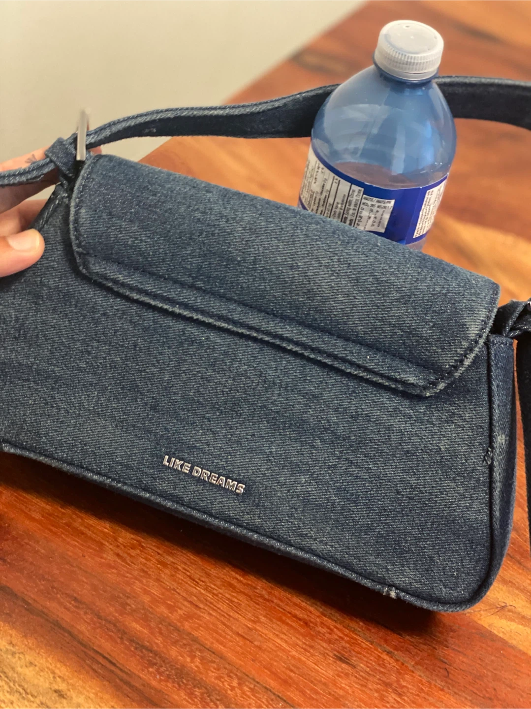 Like Dreams Denim Shoulder Bag - photo 3