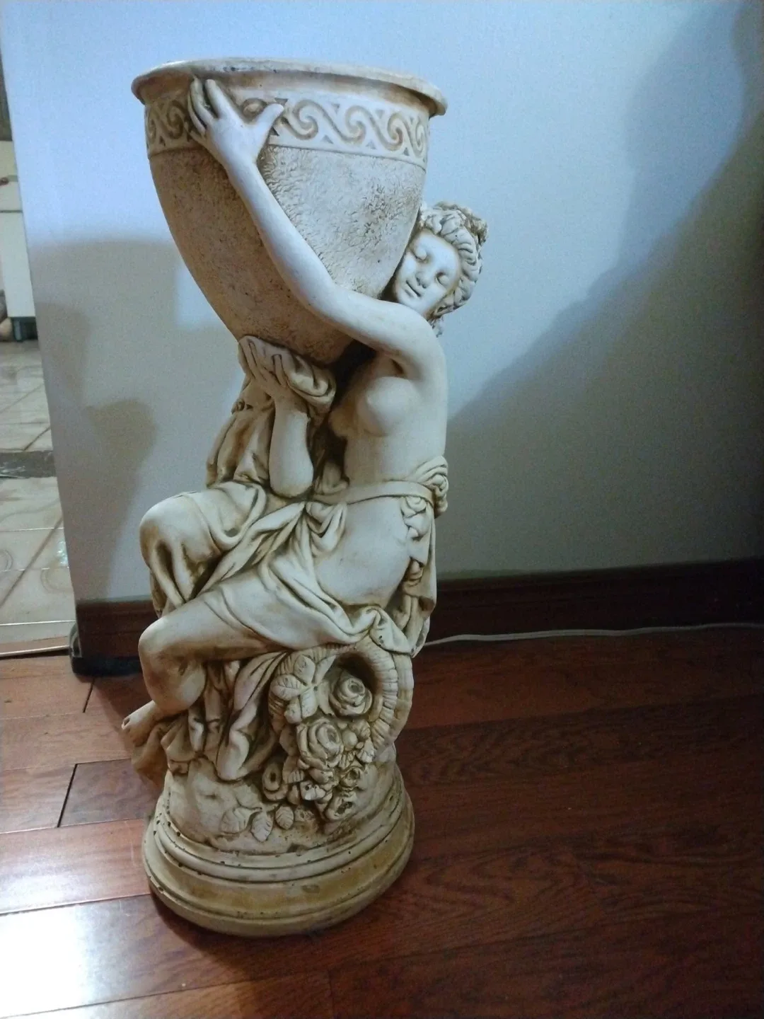 Angel Statue with Vase thumbnail