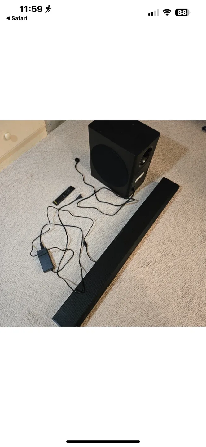 Soundbar & Subwoofer - Great Sound!