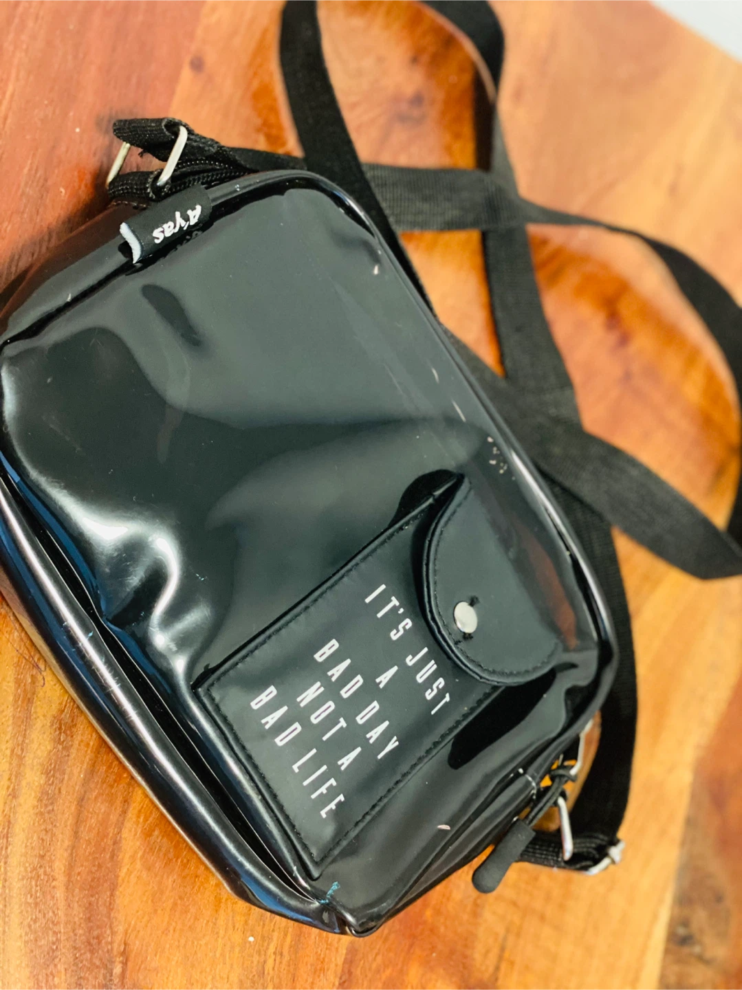 A'yas Black Crossbody Bag - photo 4