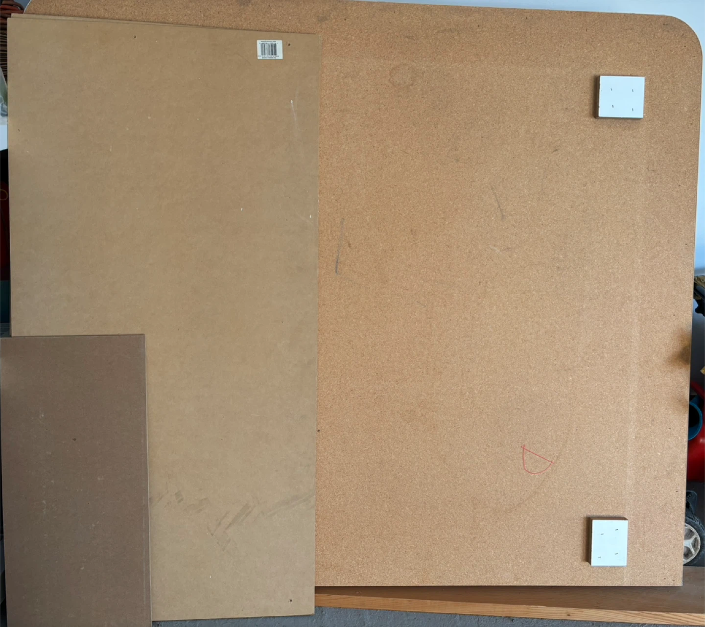 Wooden Queen size bed frame with headboard - photo 2