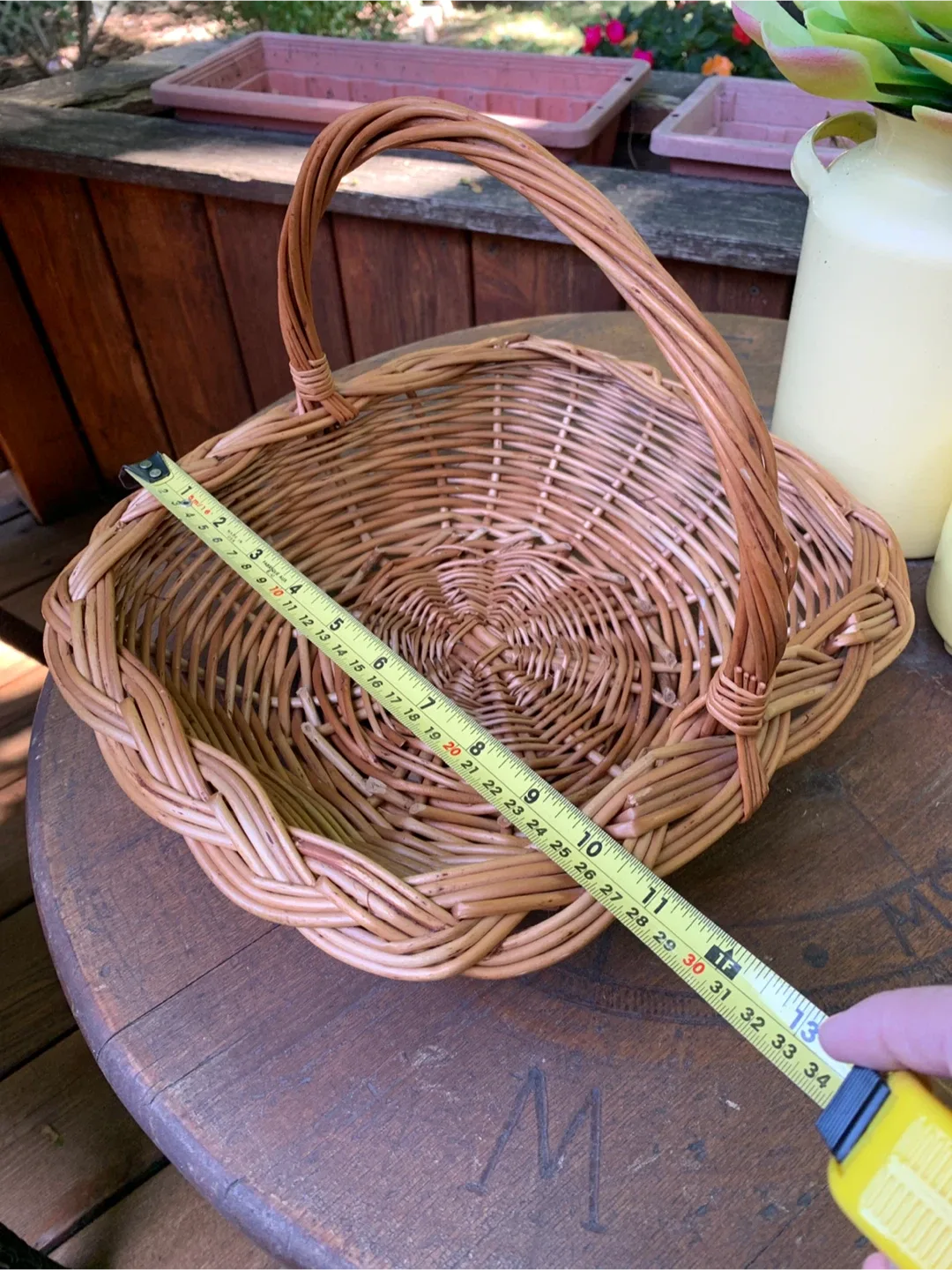 Wicker Basket with Handle🥕 image indicator(6)