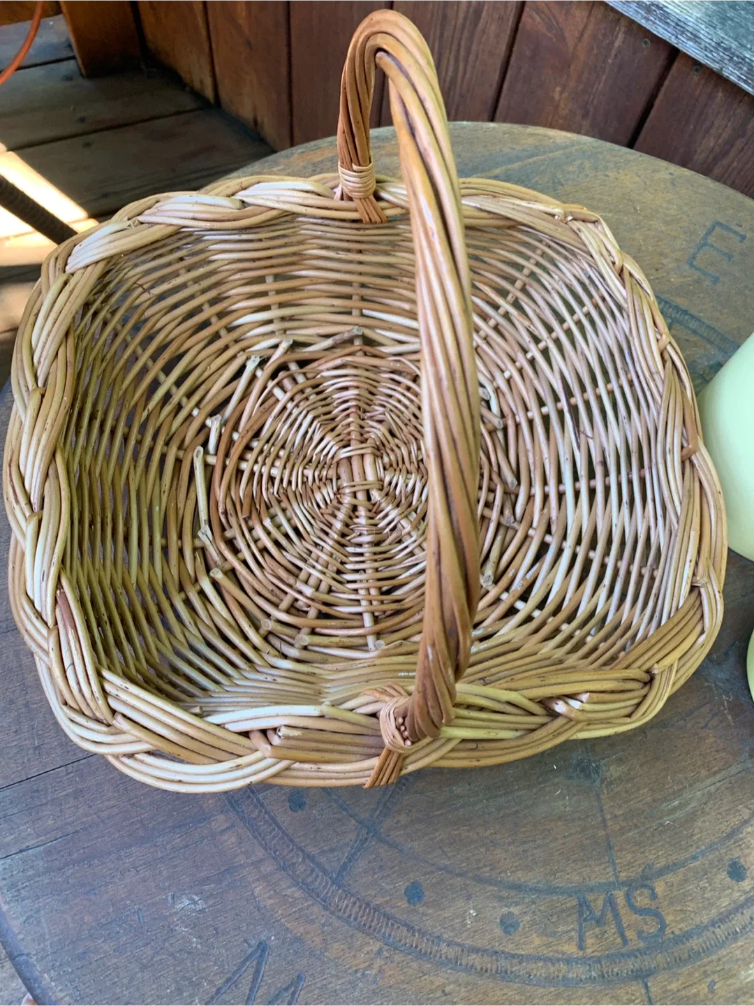 Wicker Basket with Handle🥕 image indicator(3)