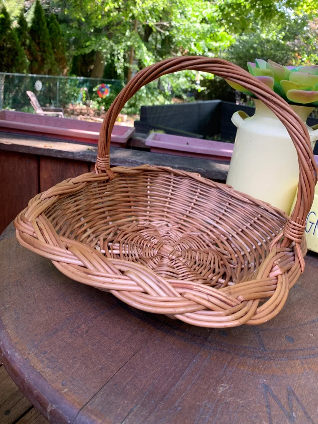 Wicker Basket with Handle🥕 image indicator(5)