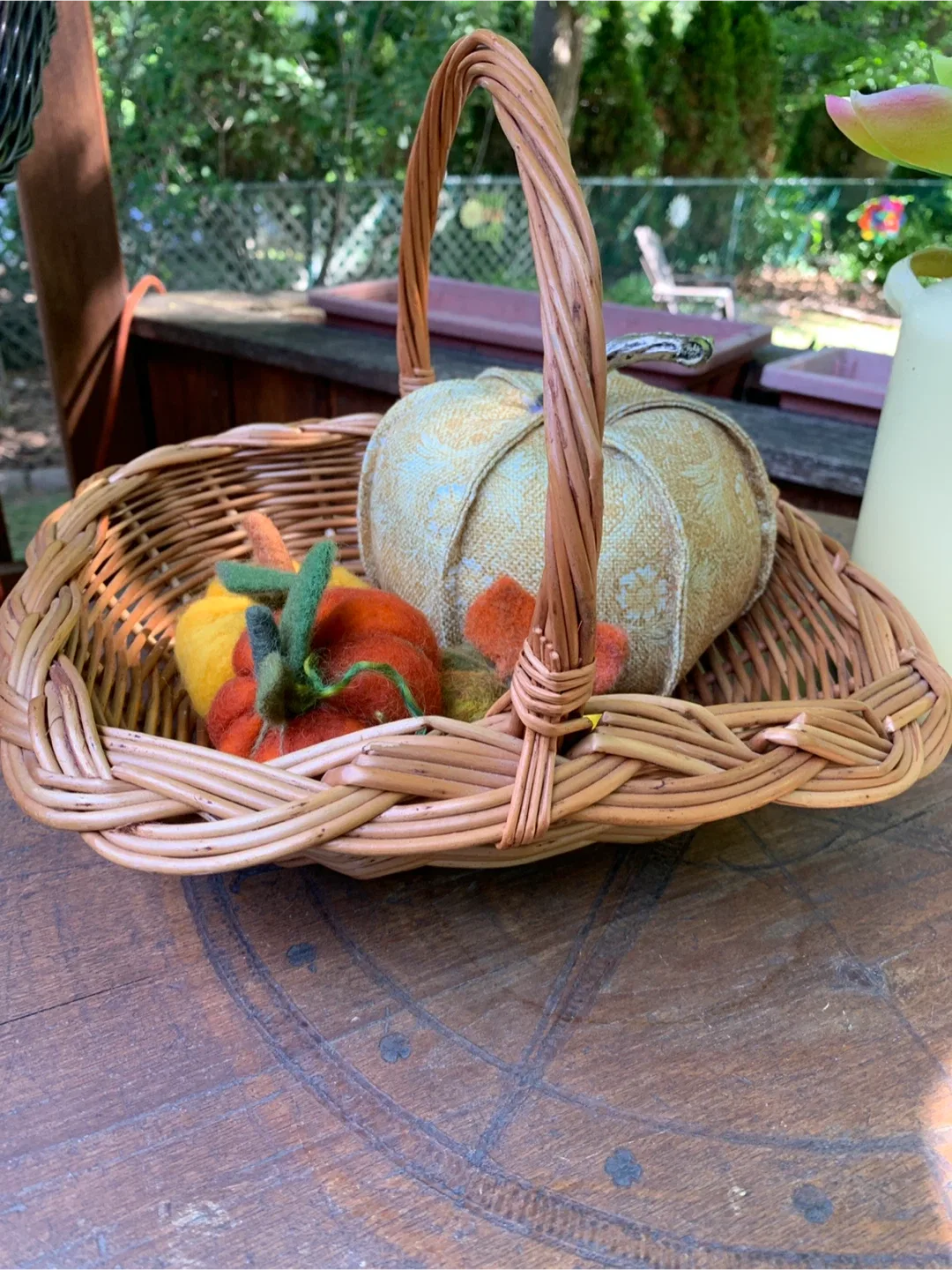Wicker Basket with Handle🥕 image indicator(2)