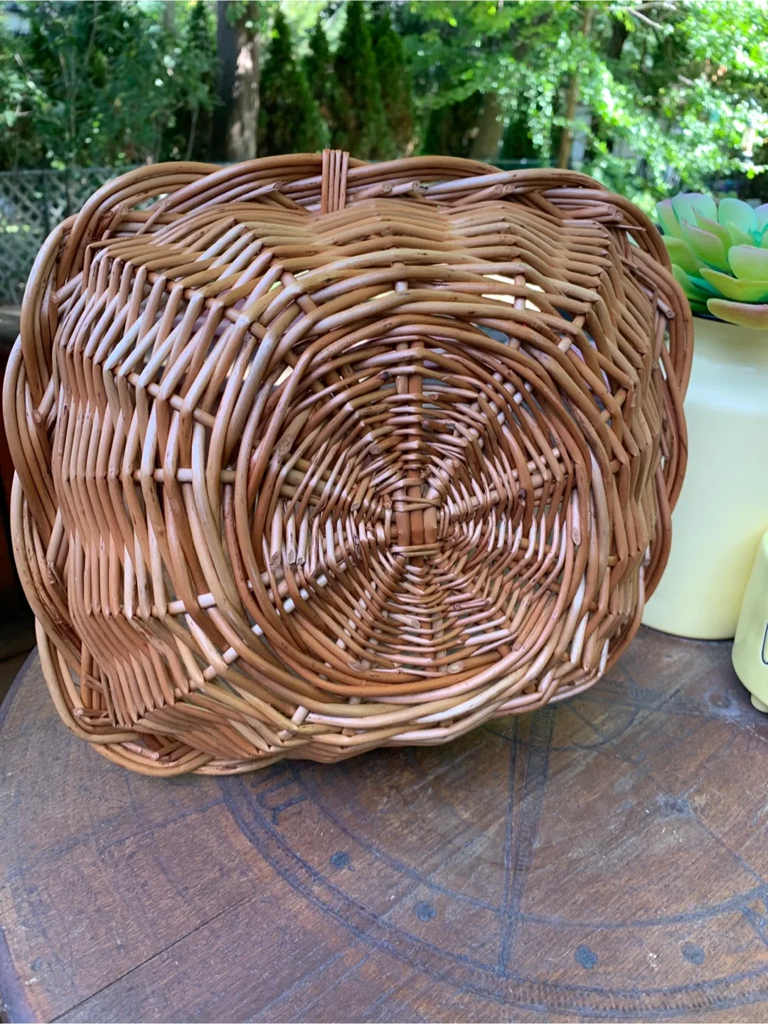 Wicker Basket with Handle🥕 image indicator(4)