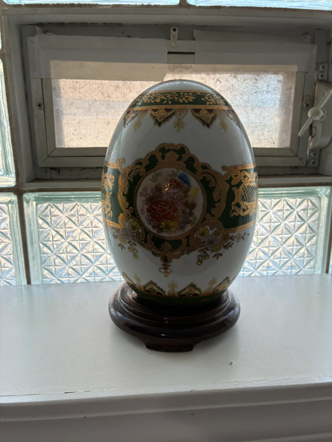Decorative Egg on Stand - Made in China
