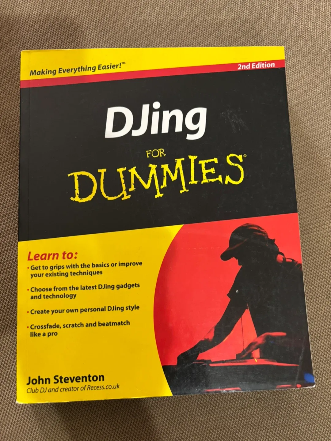 DJing for Dummies by John Steventon thumbnail