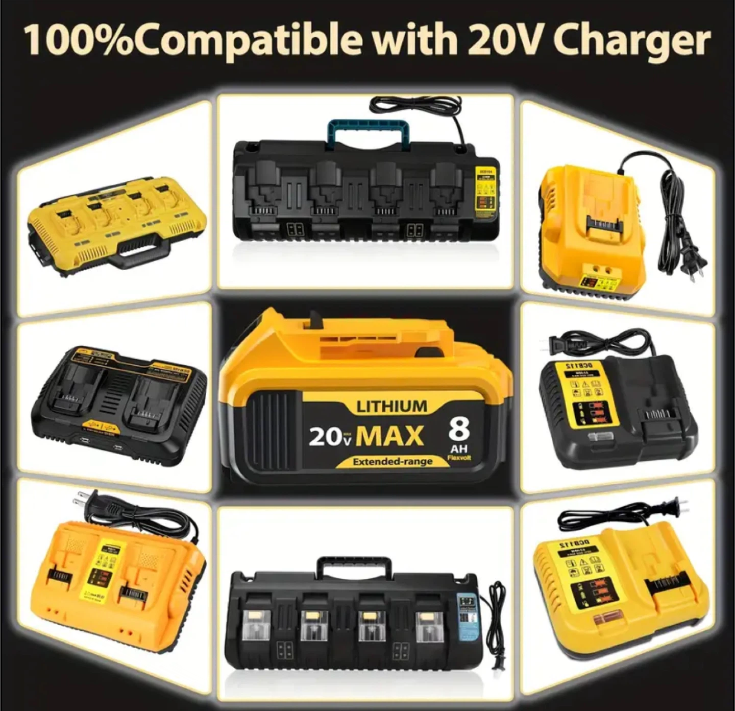 20V MAX 8Ah Lithium Battery - Extended Range - photo 5