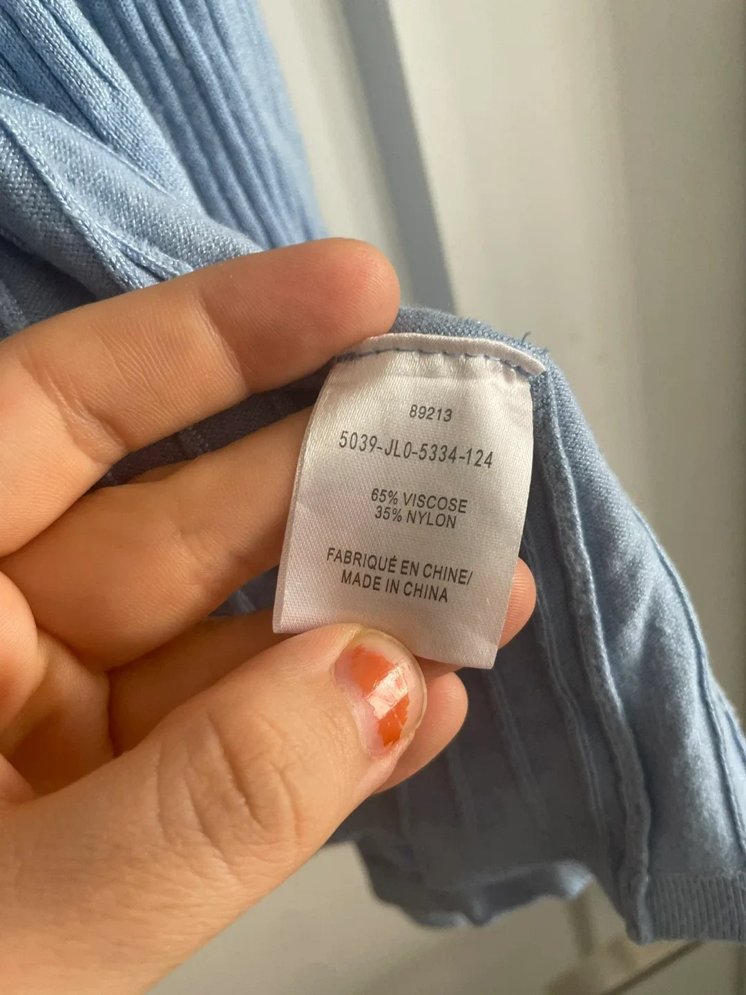 Laura Plus Size X Blue Cardigan image indicator(4)