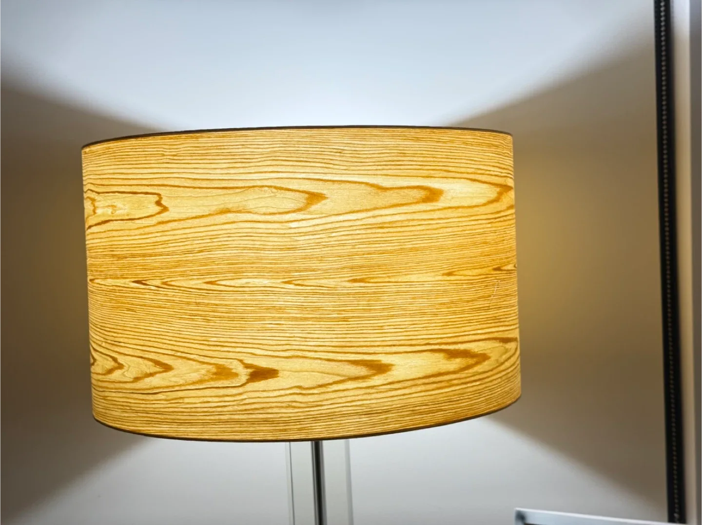 Real Wood Grain Lamp Shade 20”D x 12”H image indicator(10)