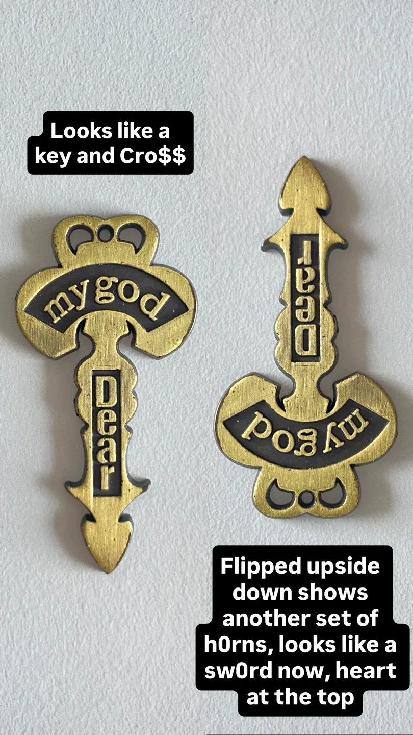 RARE VINTAGE G0TH Aesthetic Jewellery - Set of 3 image indicator(2)