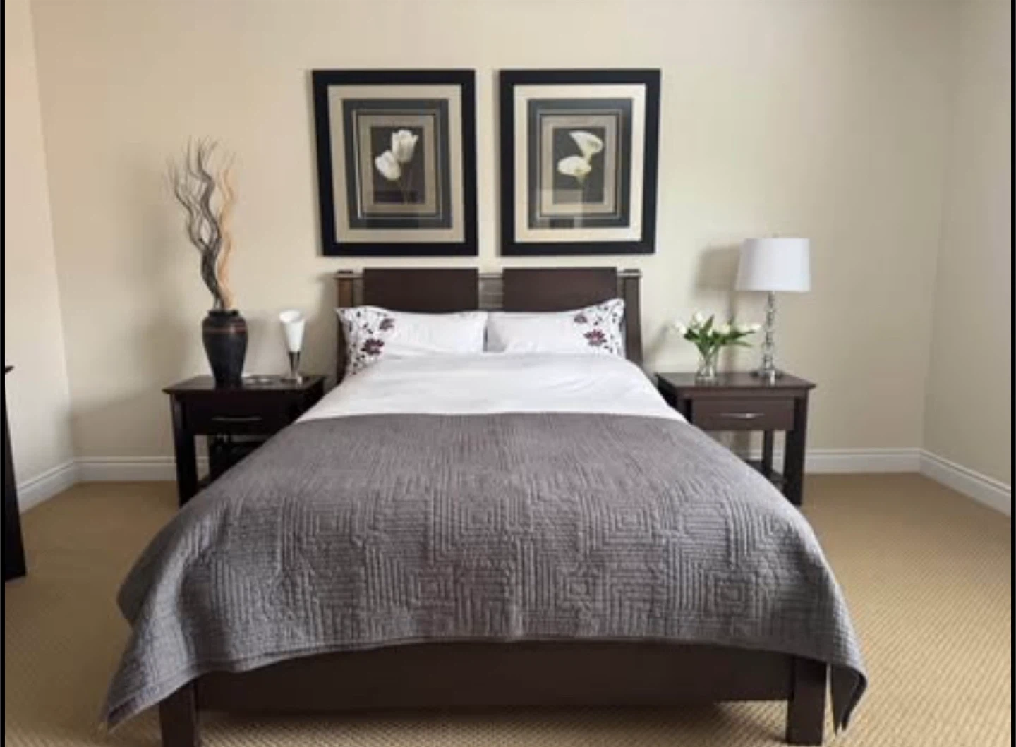 Bedroom Set Queen Bed, Armoire, Dresser, Nightstands MADE IN CAN - photo 2