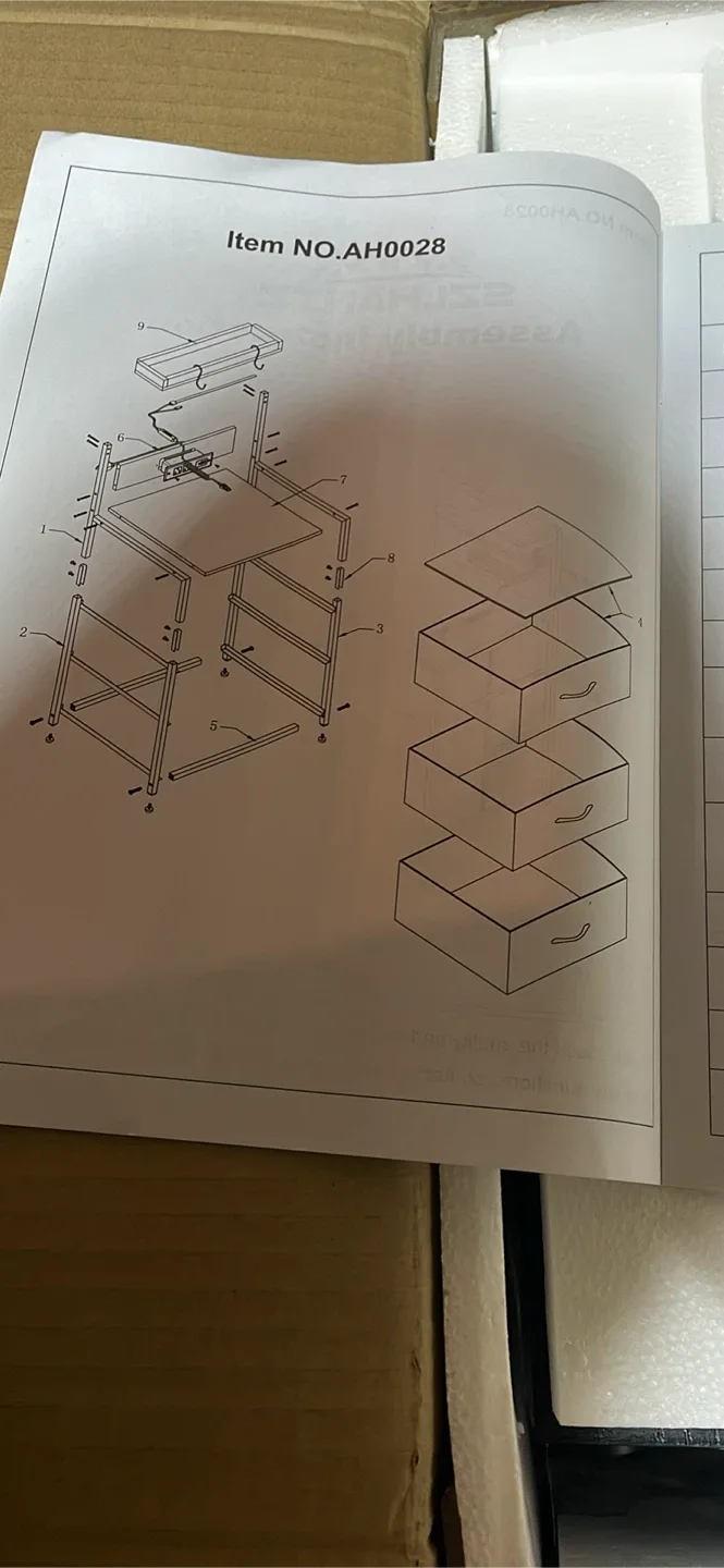 SZLHANJZ Assembly Instruction Item NO.AH0028 image indicator(2)
