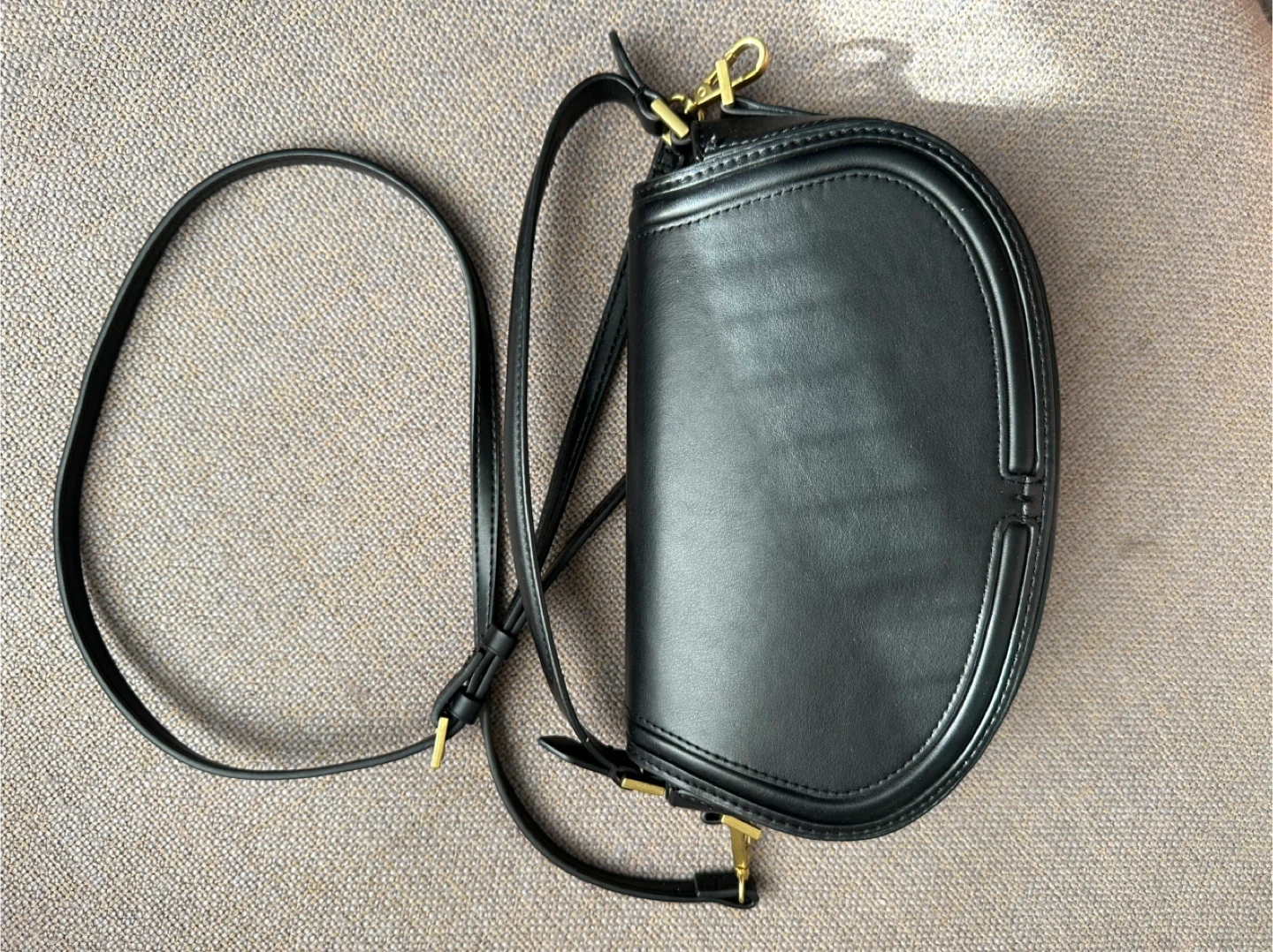 Zara Black Crossbody Bag