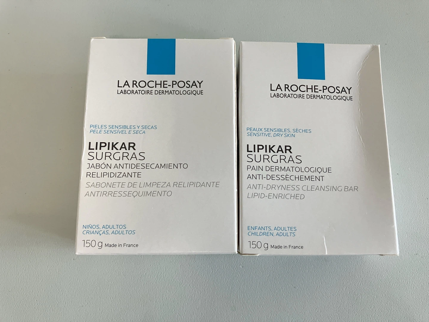 2x La Roche-Posay Lipikar Soap Bar