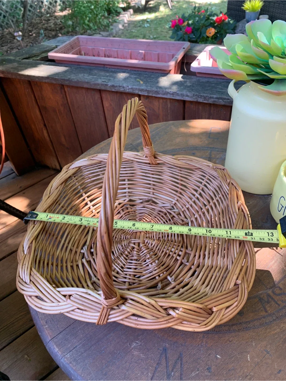 Wicker Basket with Handle🥕 image indicator(9)