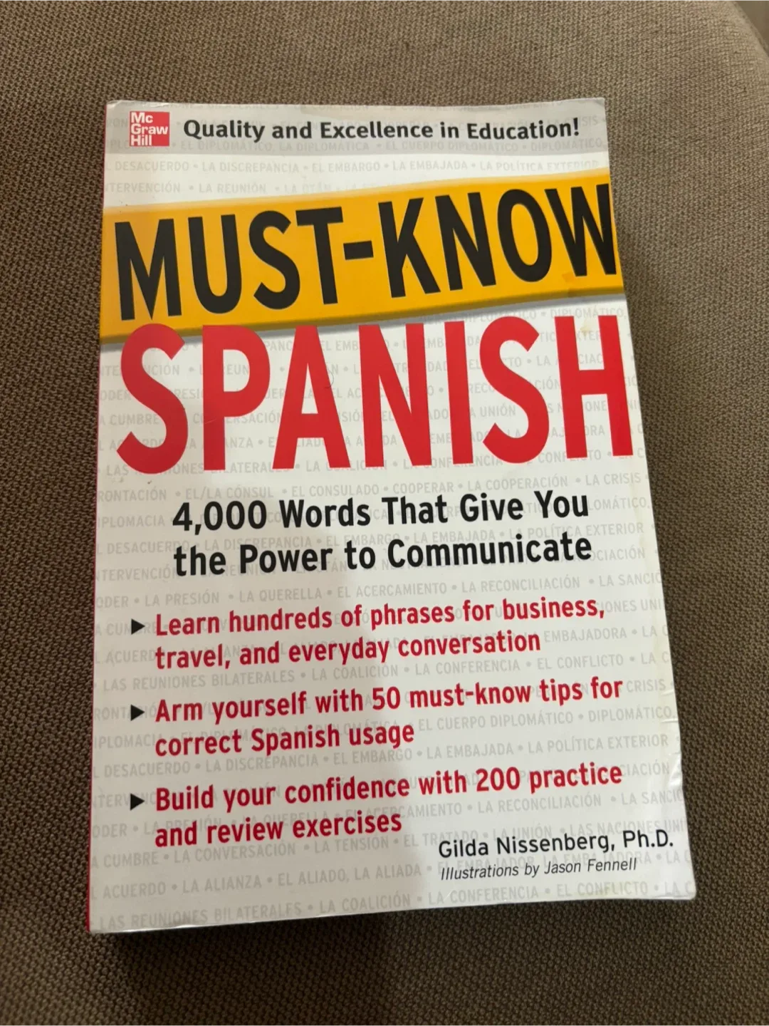 Must-Know Spanish: 4,000 Words Book thumbnail