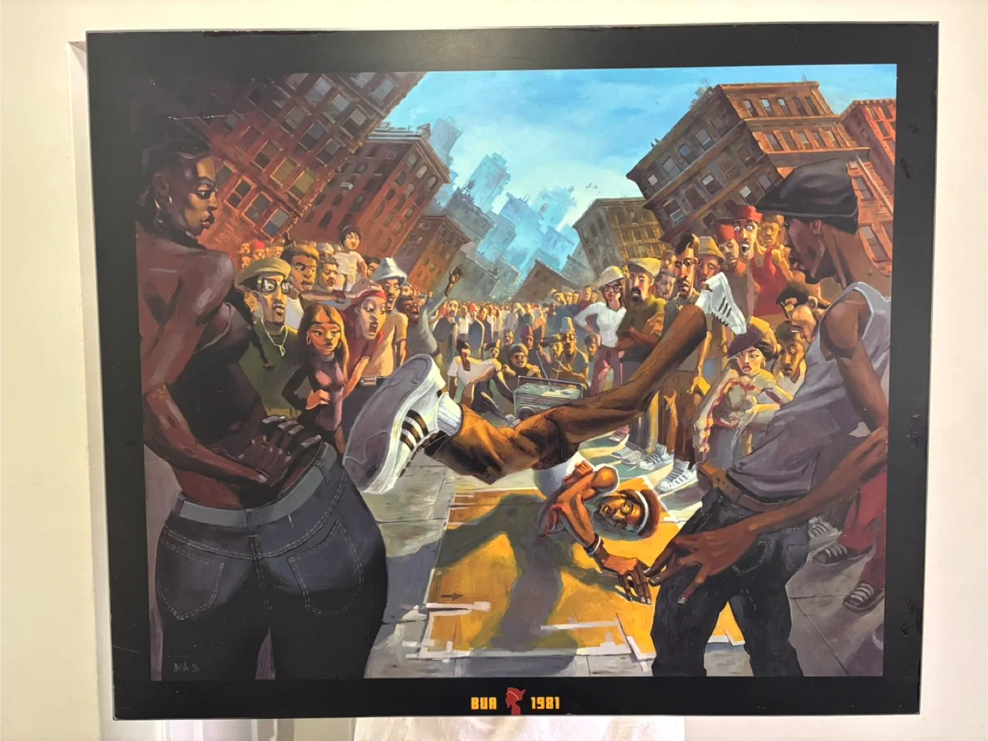 Run 1981 Framed Poster image indicator(2)