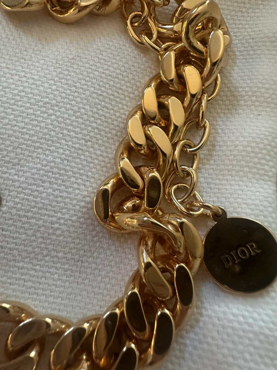 Dior Gold Chain Necklace - photo 3