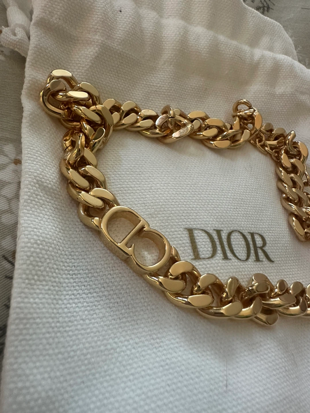Dior Gold Chain Necklace - photo 2