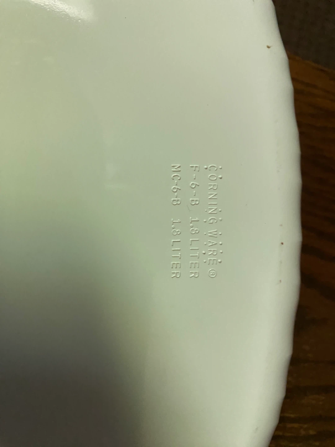 ❤️ CorningWare F-6-B 1.8 Liter Divided Dish with Lid - photo 4