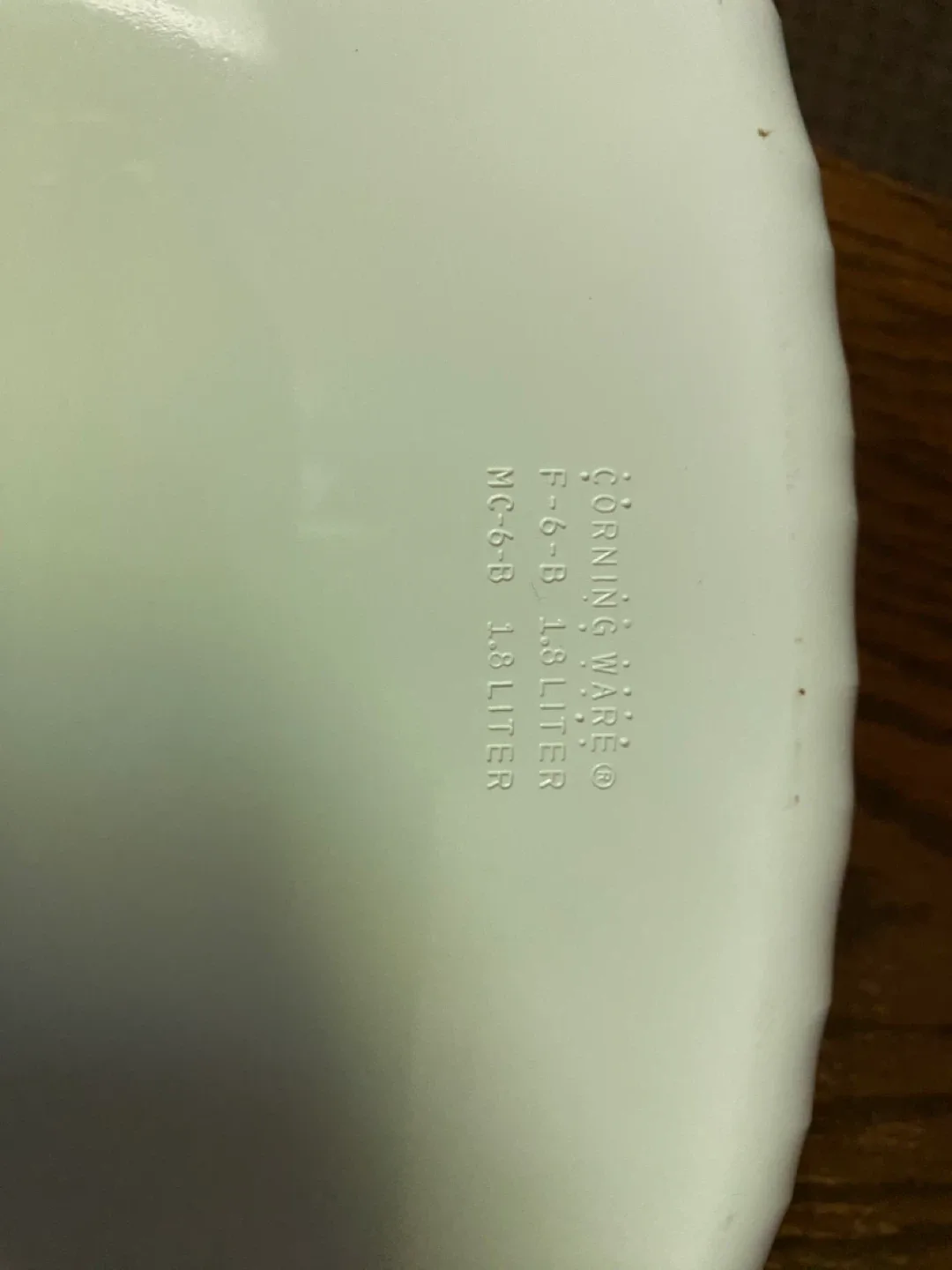 ❤️ CorningWare F-6-B 1.8 Liter Divided Dish with Lid image indicator(4)