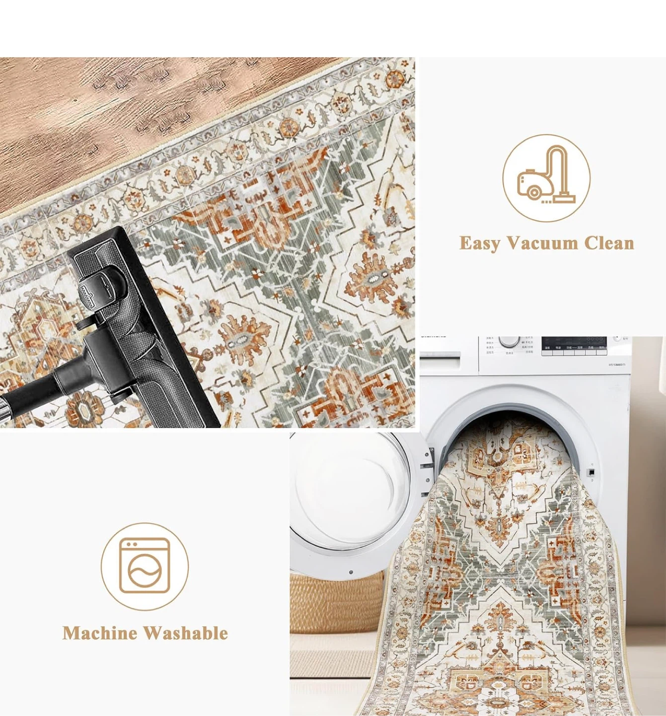 Machine Washable Area Rug - photo 5