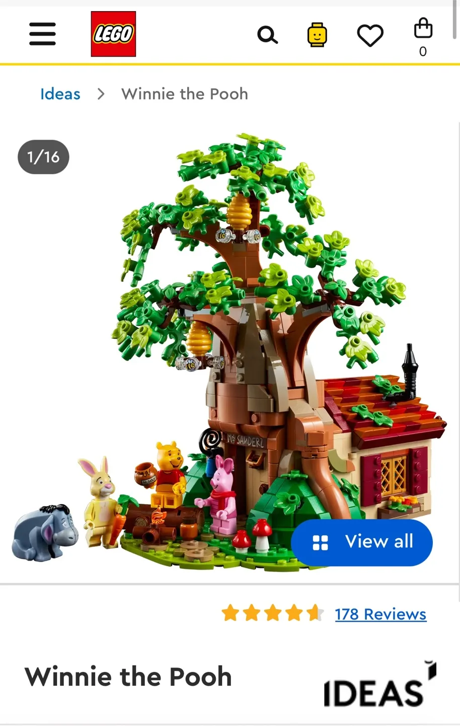 LEGO Disney Winnie the Pooh 🐻21326 - Brand New! image indicator(5)