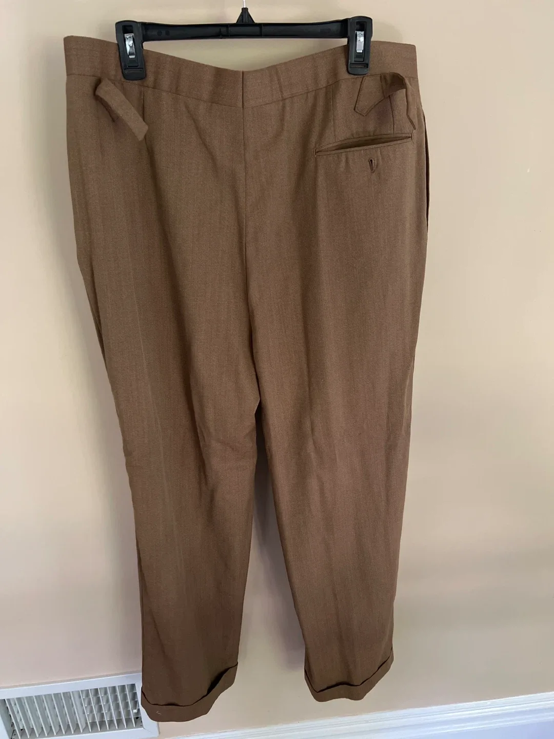 Alan Flusser Custom Brown Pants image indicator(2)