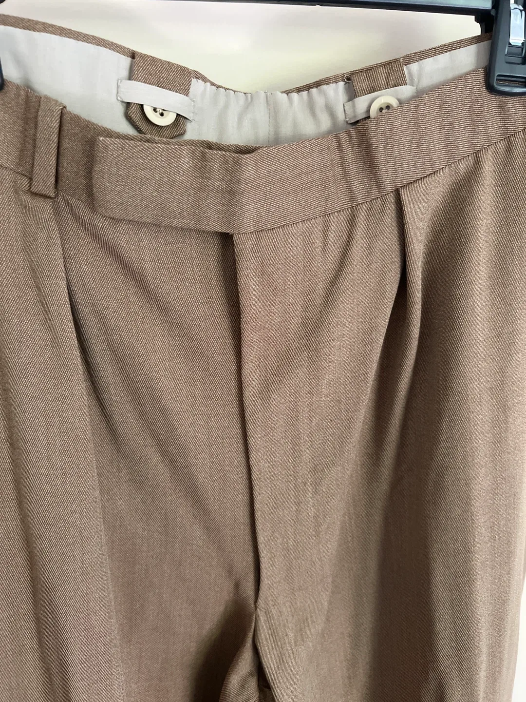 Alan Flusser Custom Brown Pants image indicator(4)