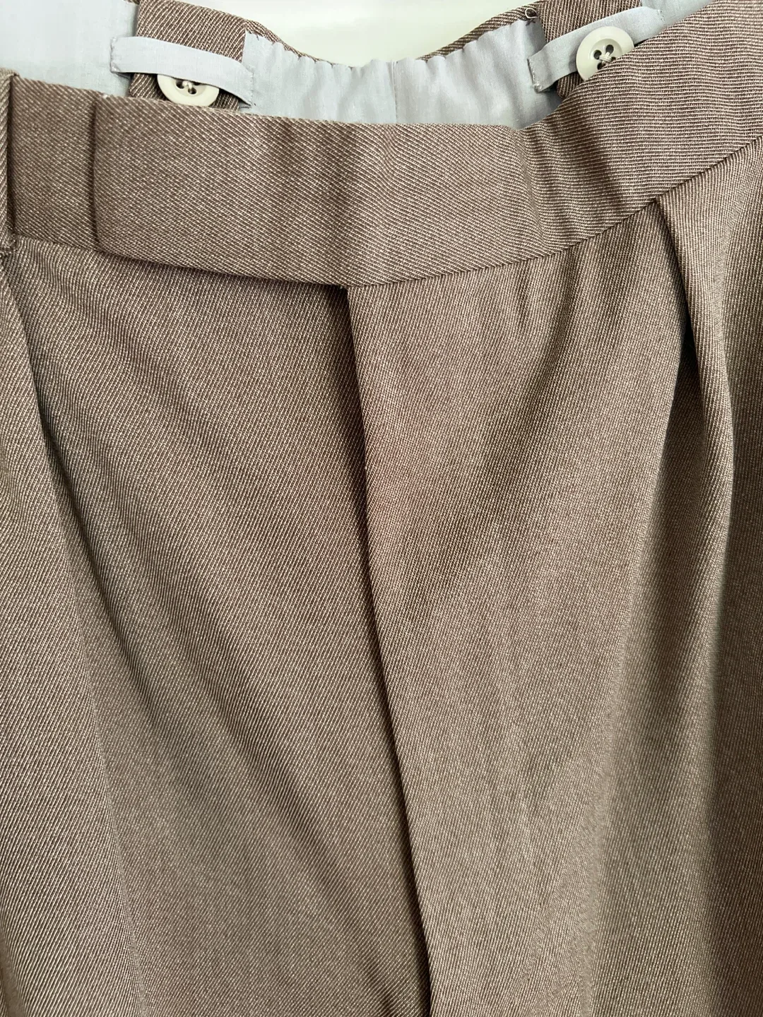 Alan Flusser Custom Brown Pants image indicator(3)