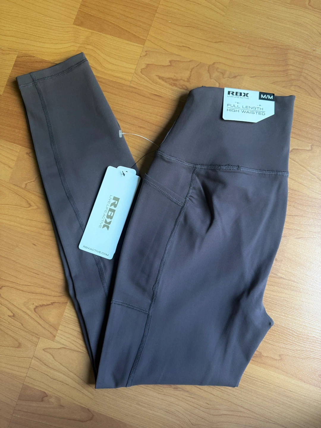 New RBX Full Length High Waisted Leggings - M/M