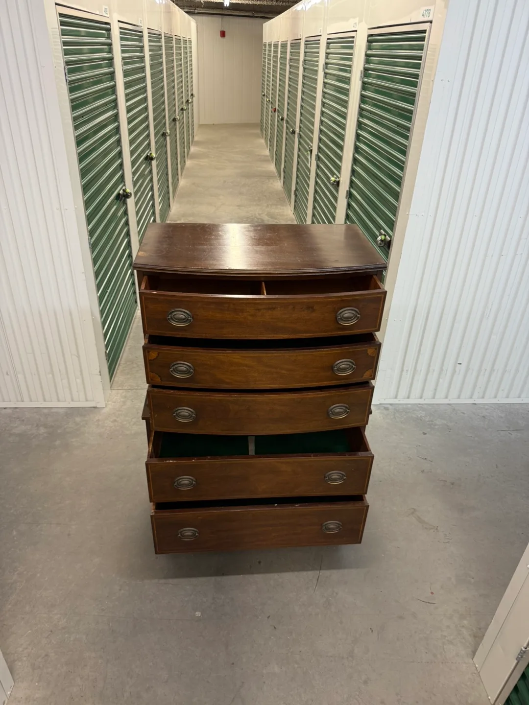 Vintage Wooden Chest of Drawers image indicator(10)