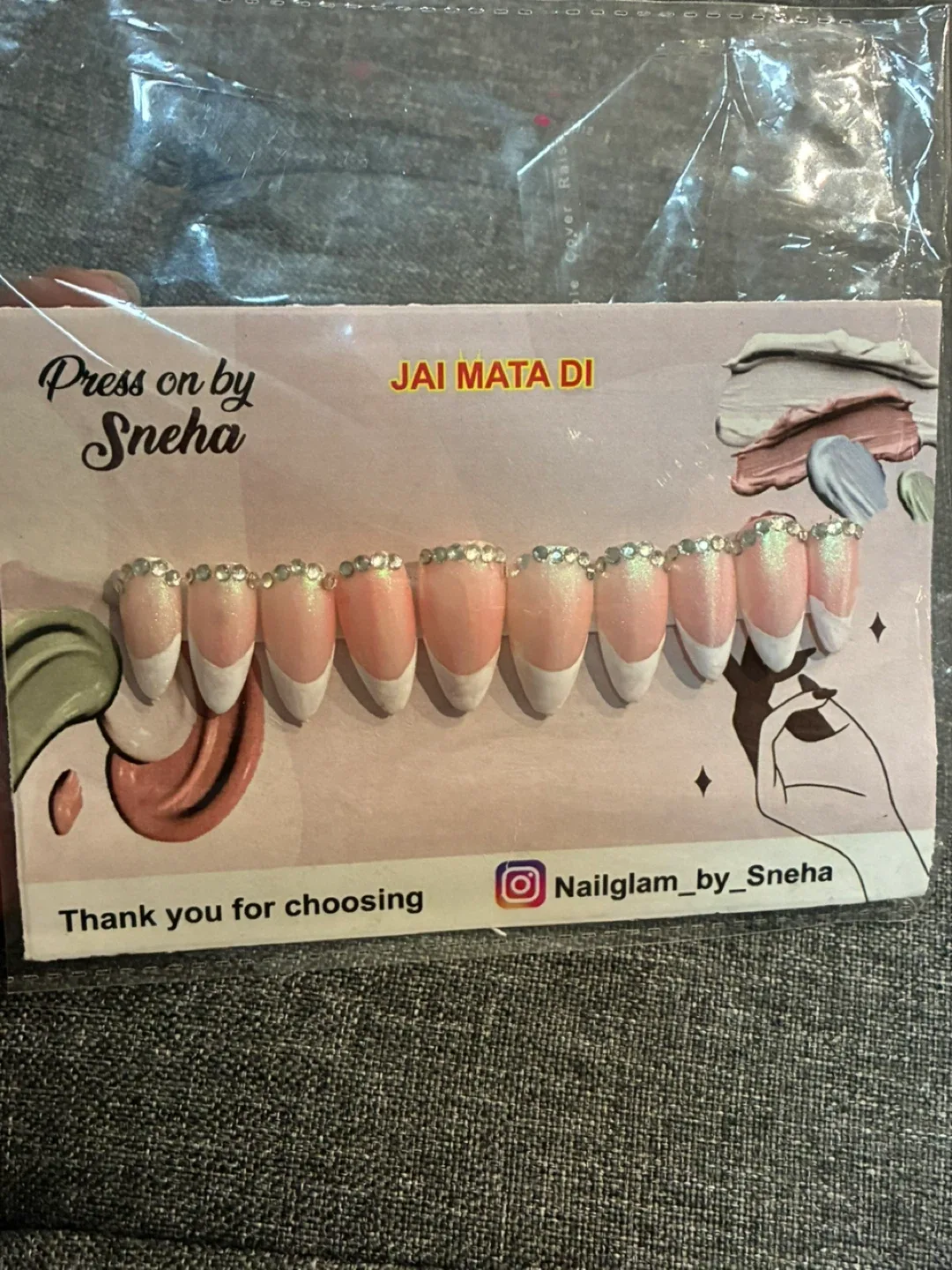 Press on by Sneha Nail Set image indicator(5)